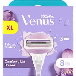 Сменные кассеты для бритья Venus Comfort Glide Breeze 8 шт.
