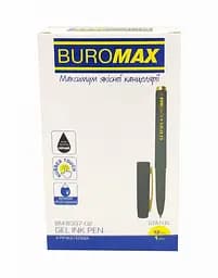 Набір гелевих ручок Rouber Touch, 12 шт чорні чорнила, BM.8337-02