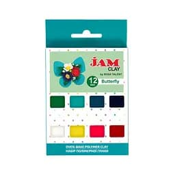 Набір пластики Butterfly 12×20г Jam Clay ROSA Talent [CD]