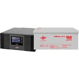 Джерело безперебійного живлення (ДБЖ) LogicPower UPS B1500 + АКБ GL 2400Wh (19998) [110342]