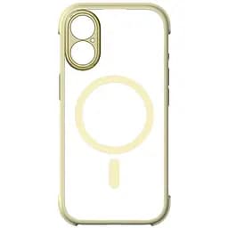 Чохол iPhone 17 Momax CaseForm Air Magnetic Case with MagSafe - Прозорий, Cream Soda (MAAP25SY)