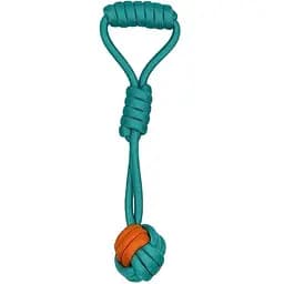 Игрушка для собак Nunbell Мяч с полипропиленовой петлей в ассортименте 28 см