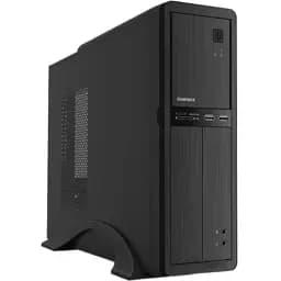 Корпус GameMax ST-609 Black 300 Вт Micro ATX / Mini ITX 2xUSB 2.0 Card Reader 1x80 мм