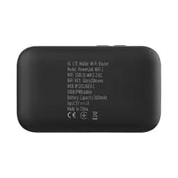 2E Мобільний маршрутизатор 2E PowerLink (MiFi-2 2025) N150, LTE, Wi-Fi4, 1xType-C, 1xCRC9, 3000мА год чорно - мініатюра 5