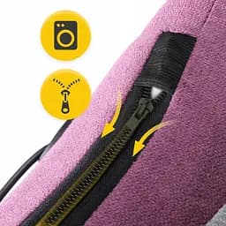 Подушка-масажер 4FIZJO Shiatsu Lite Violet (P-5905973404129) - мініатюра 8