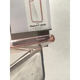 Протиударний прозорий чохол Spigen Ultra Hybrid  для iPhone 15 Rose Crystal ACS06795 - мініатюра 5