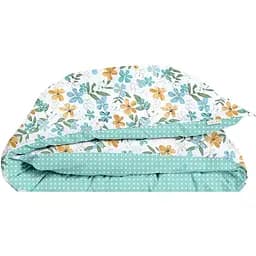 Підковдра дитяча Cosas Orange Palms 110х140 см (FlowersMintWhite_140q)