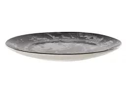 Тарілка Alba ceramics Graphite 26 см чорна (769-022) - мініатюра 2