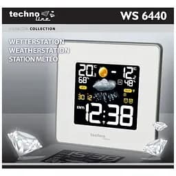 Метеостанція Technoline WS6440 White цифрова, Білий - мініатюра 6
