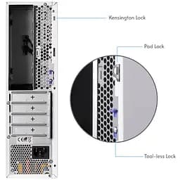 Корпус Chieftec UNI BE-10W-300 mATX , БЖ 300W, SLIM FF WHITE - мініатюра 7