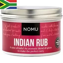 Суміш спецій Nomu Indian Rub дрібна 70 г