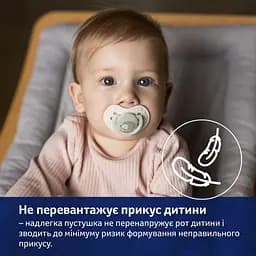 Пустушка LOVI Night&Day Girl Hedgehog силіконова динамічна 6-18 міс. 2 шт. (22/930) - мініатюра 13