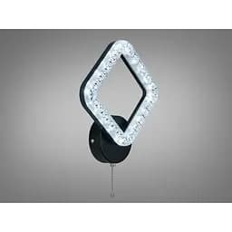 Настінне приліжкове LED бра Romin 17 Вт чорне CCT