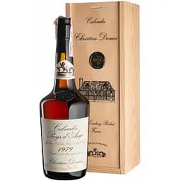 Кальвадос Christian Drouin Calvados Coeur de Lion Pays d'Auge 1979 40% 0.7 л, в дерев'яній коробці
