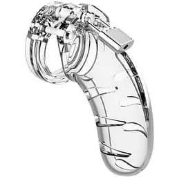 Пояс верности для мужчин ManCage 03 Chastity Cage 12 см прозрачный