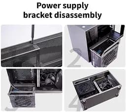 Корпус PcCooler MINI I100G PRO MESH сірий (MINI I100G PRO MESH) Без БЖ - мініатюра 7