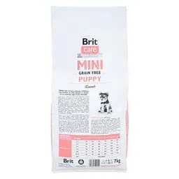 Сухий корм для цуценят собак мініатюрних порід Brit Care GF Mini Puppy Lamb 7 кг (ягня) - мініатюра 4