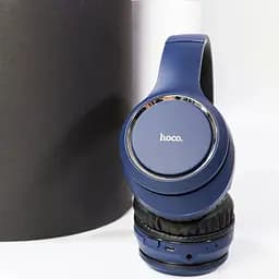 Bluetooth Стерео Гарнітура Hoco W28 навушники бездротові сині - мініатюра 2