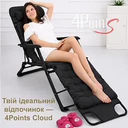 Шезлонг 4Points Cloud з подушкою-підголівником та матрасом - мініатюра 9