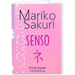 Духи с феромонами для женщин Aurora Mariko Sakuri SENSO, 1 ml