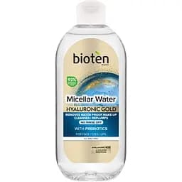 Міцелярна вода для обличчя Bioten Hyaluronic Gold Micellar Water 400 мл