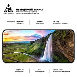 Захисне скло на OPPO Reno14 F 5G/Reno14 5G/Reno14 FS 5G з олеофобним покриттям, Pro, повне проклеювання, антистатичний і пиловідштовхуючий шар, 9H, самоклеючеся, 2.5D, на весь екран, антистатичний клей, ArmorStandart (ARM87130) - мініатюра 4
