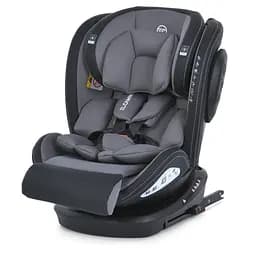 Автокрісло дитяче 0-36 кг ME 1045 EVOLUTION 2 360° ISOFIX/Top Tether з поворотом, Чорно-сіре