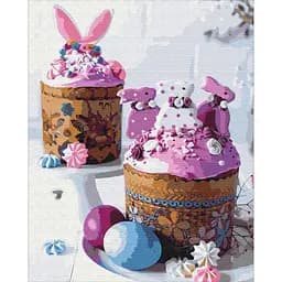 Картина за номерами "Великодні пасочки" Brushme BS51826, 40х50 см