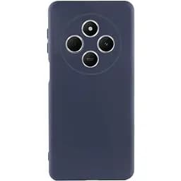 Чехол TPU GETMAN Liquid Silk Full Camera для Xiaomi Redmi 14C / Poco C75 Синий / Midnight Blue