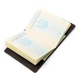 Шкіряна обкладинка на паспорт SHVIGEL 9,5х13 см acs0015093 - мініатюра 3