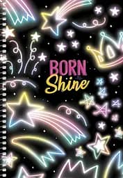 Тетрадь для записей Student А5, в клеточку, спираль, 80 л., Праздник (A5-SC-080-6093K)