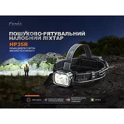 Ліхтар налобний Fenix HP35R - мініатюра 6