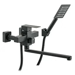 Змішувач для ванни Mixxus KUB-006 black MI2811 Чорний матовий