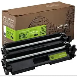Тонер-картридж Patron HP 17A (2*CF217A) Green Label (PN-17ADGL)