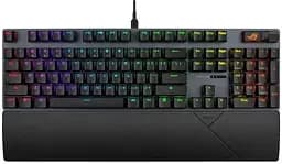 Клавіатура ASUS ROG Strix Scope II X 104key USB-A EN/UK RGB Black (90MP03XG-BKMA00)