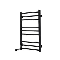 Рушникосушарка електрична Kroner Велді ДВ01EL 800x500/9 ЕL CV025540, Чорний матовий, Ліве