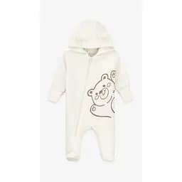 Чоловiчок Ведмежа флісовий для дівчинки Baby Life 22-05 68 см Оливковий