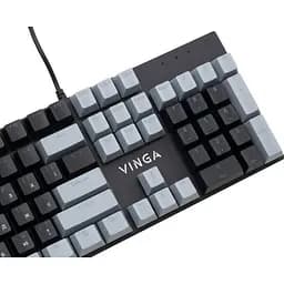 Клавіатура Vinga KBGM-090 LED Red Switch Grey/Black (KBGM-090R) [160688] - мініатюра 5