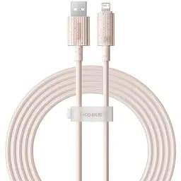 Кабель Baseus Habitat Series Fast Charging Cable USB to iP 2.4A 2 м Wheatpink