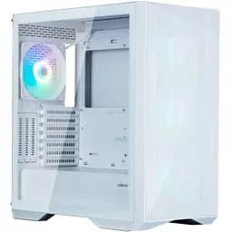 Корпус Zalman Z9 Iceberg MS, White, Mid Tower, без БЖ, для E-ATX / ATX / Micro ATX / Mini ITX, 1xType-C / 2xUSB 3.0 / 2xUSB 2.0, макс. CPU - 185 мм / VGA - 390 мм, 4x140 мм ARGB, бічна панель із загартованого скла