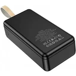 Зовнішній акумулятор Hoco Tacker Power Bank J87B 30000mAh чорний - мініатюра 2