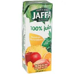 Сок Jaffa 100% Juice мультифруктовый 250 мл (946377)