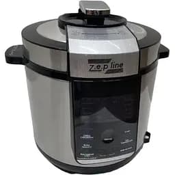 Мультиварка скороварка Zepline ZP-125 Чаша 7л  29 програм 3000Вт Сріблястий/Чорний