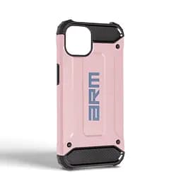 Чехол для Apple iPhone 14, Panzer, розовый, противоударный, бронированный, милитари, панель-накладка, защита всего корпуса, защита дисплея и камеры, термополиуретан (TPU) + поликарбонат (PC), ArmorStandart (ARM71480) - мініатюра 2