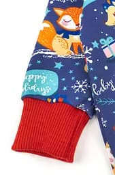 Трикотажний чоловічок з начосом та різдвяним малюнком Christmas toys - мініатюра 4