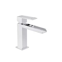 Смеситель для раковины с каскадным изливом Ibergrif M11008 CV028457 Хром