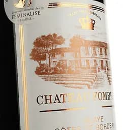Вино Chateau Fombrion 2022 AOP Blaye червоне сухе 0.75 л  - мініатюра 3
