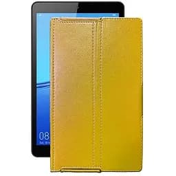 Чохол StatusCASE з екошкіри для планшету Huawei MediaPad M5 lite 8 Жовтий