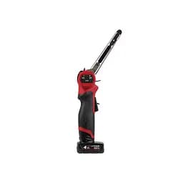 Шлифмашина ленточная аккумуляторная бесщеточная MILWAUKEE, M12 FBFL13-402B, 13мм (ЗУ, 2х4Ач, сумка) - мініатюра 8