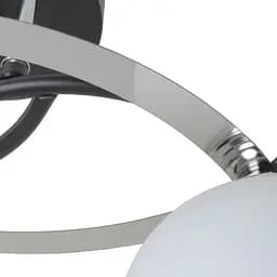 Люстра стельова Brille в спальню E27 (LK-657C/3) - мініатюра 5